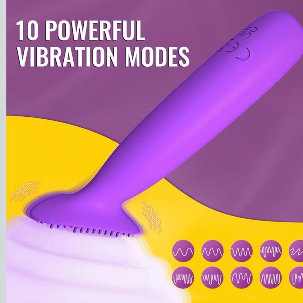 Purple Vibrating Massager